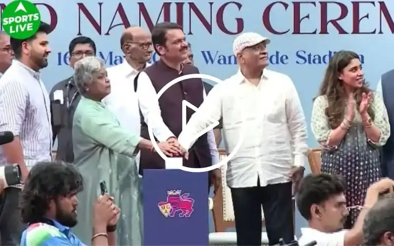 Rohit Sharma Stand Inaugurated At Wankhede; Invites Parents For The Special Moment